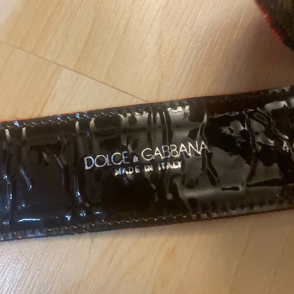 Dolce and Gabbana plaid belt - Picture 12 of 13